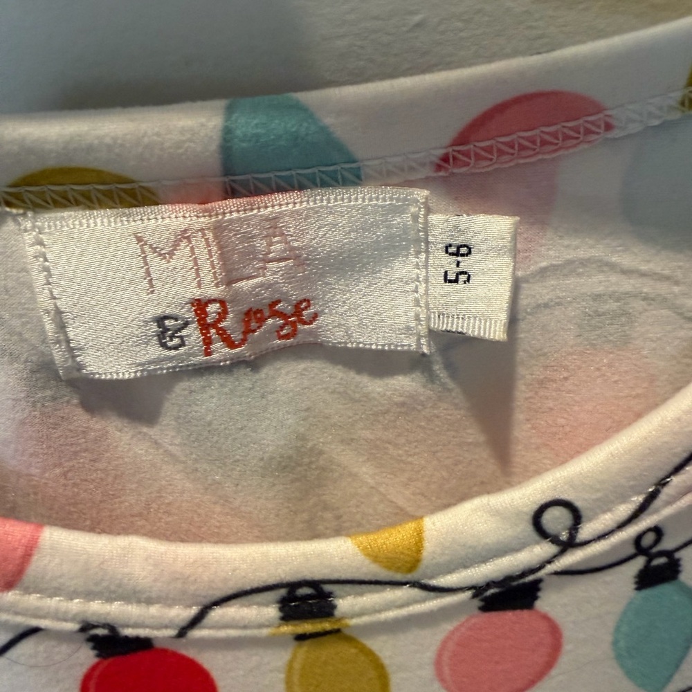 Mila & Rose little girl holiday dress Size 5-6 - Picture 2 of 5